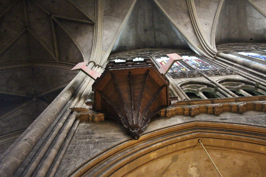 Nest-Orgel von unten
